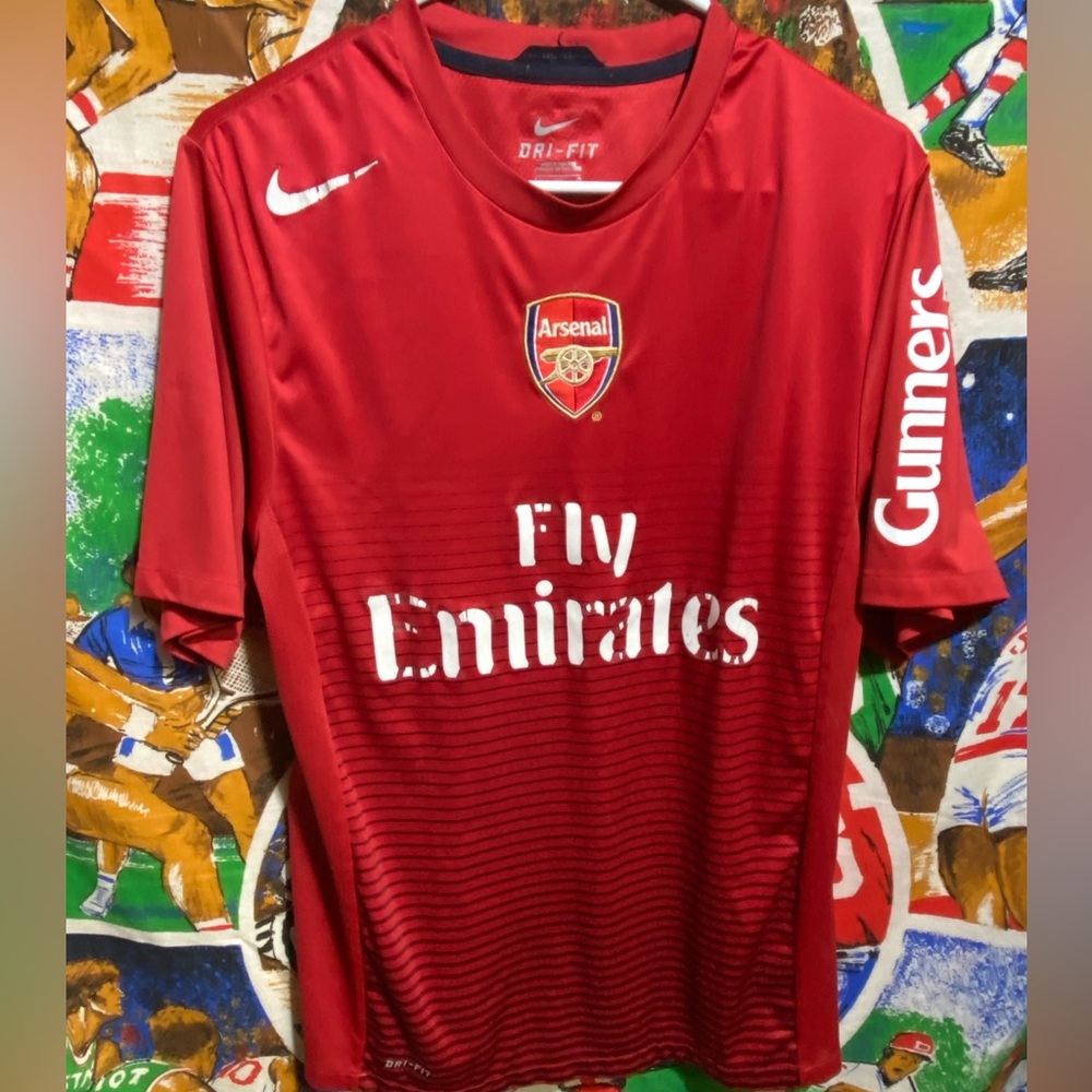 Vintage Nike Arsenal Training Soccer Jersey